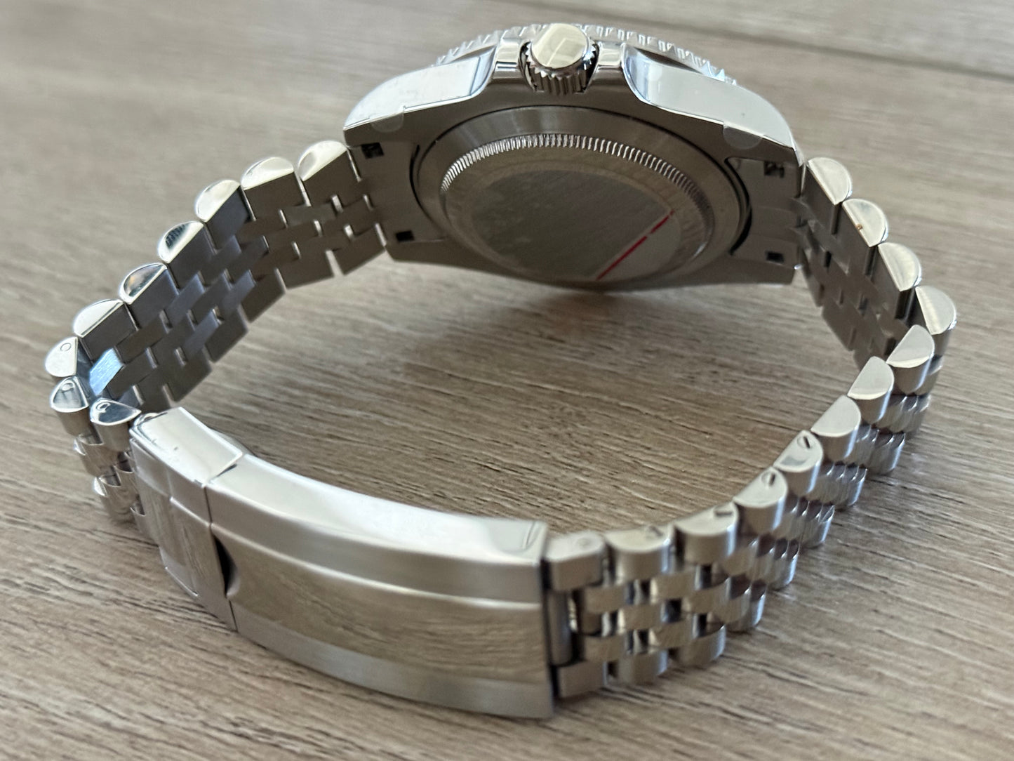 Seiko Mod 41MM Case, No Date Submariner on Jubilee