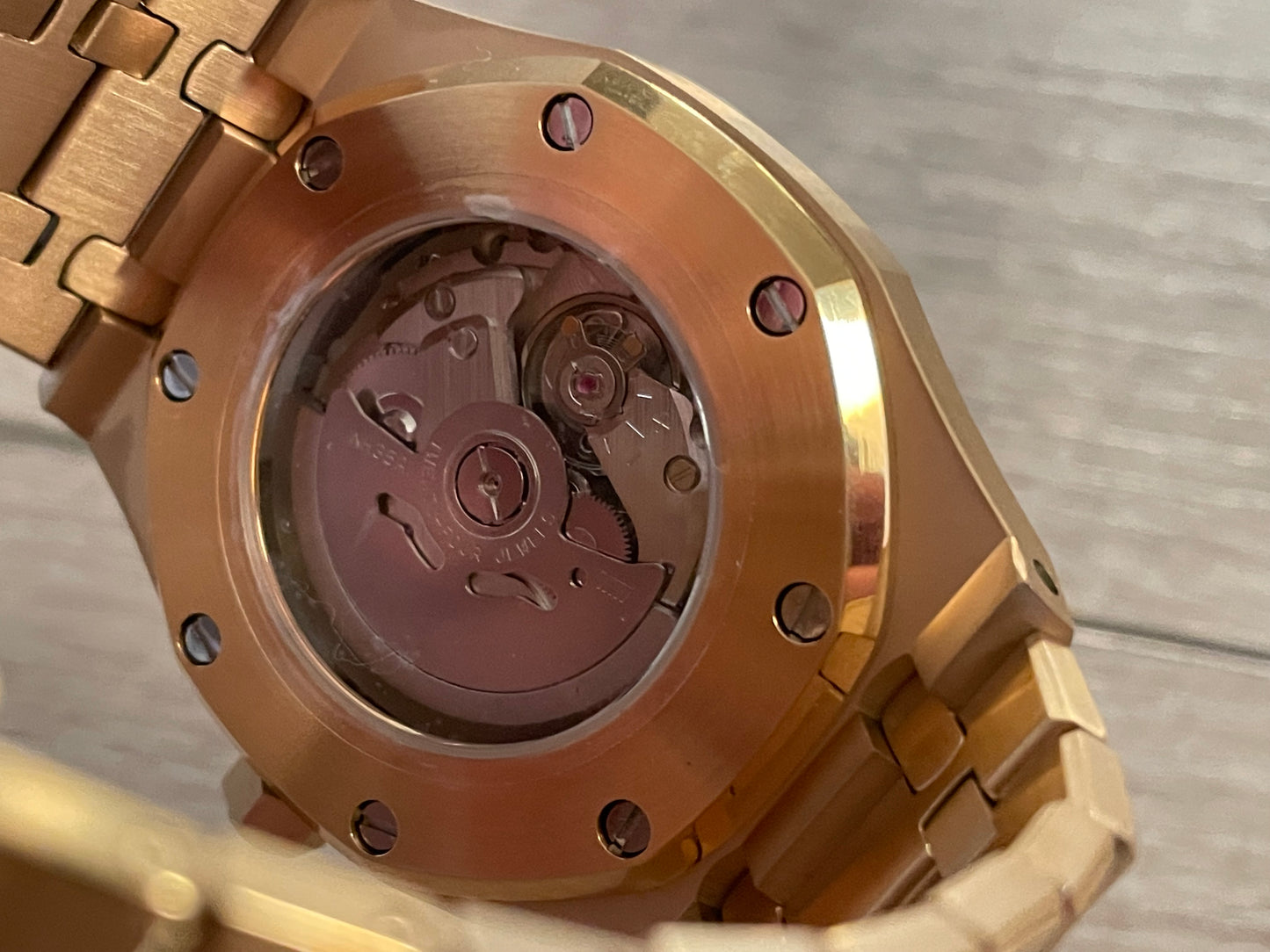 Seiko Mod Gold AP Royal Oak