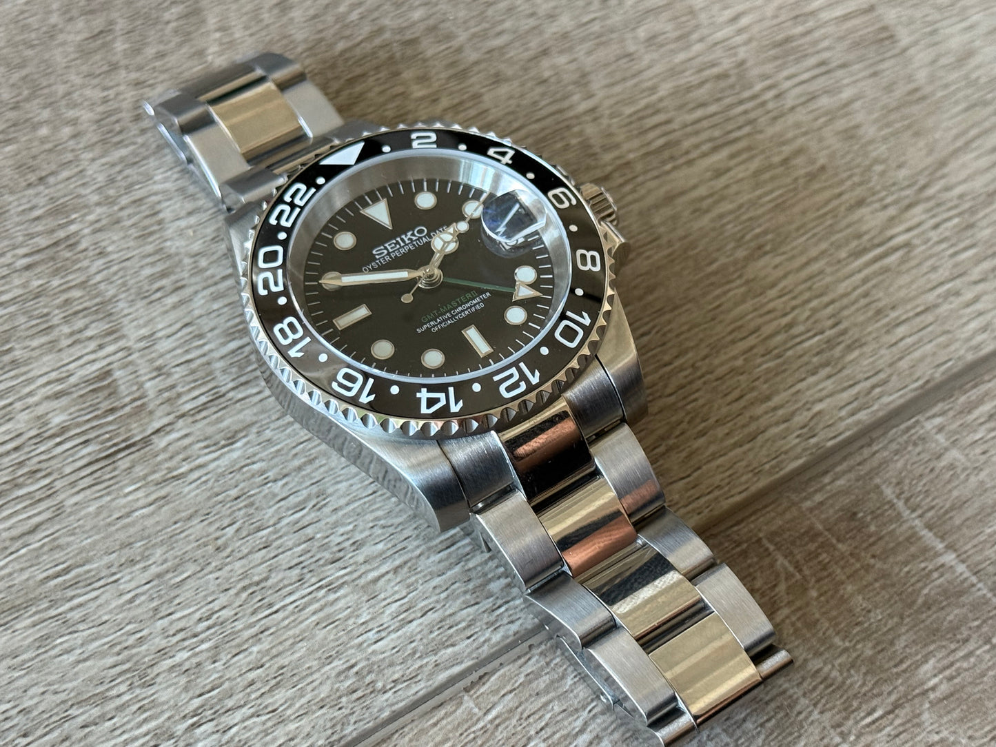 Seiko Mod GMT Master II 40MM Case