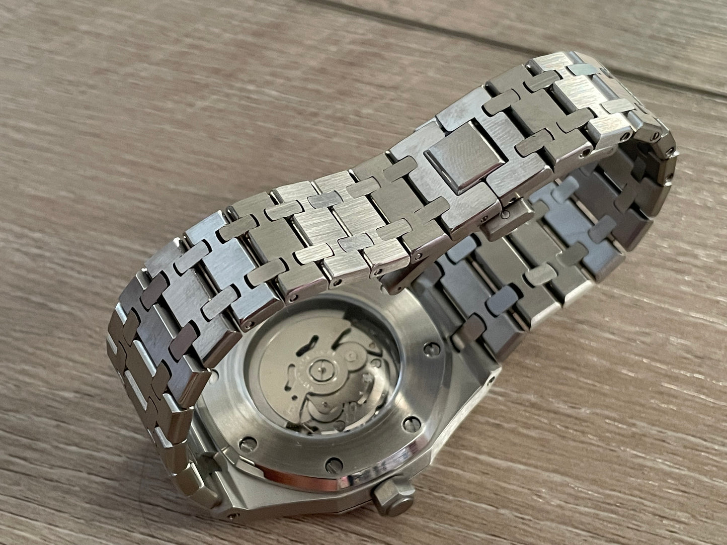 Seiko Mod Royal Oak Silver