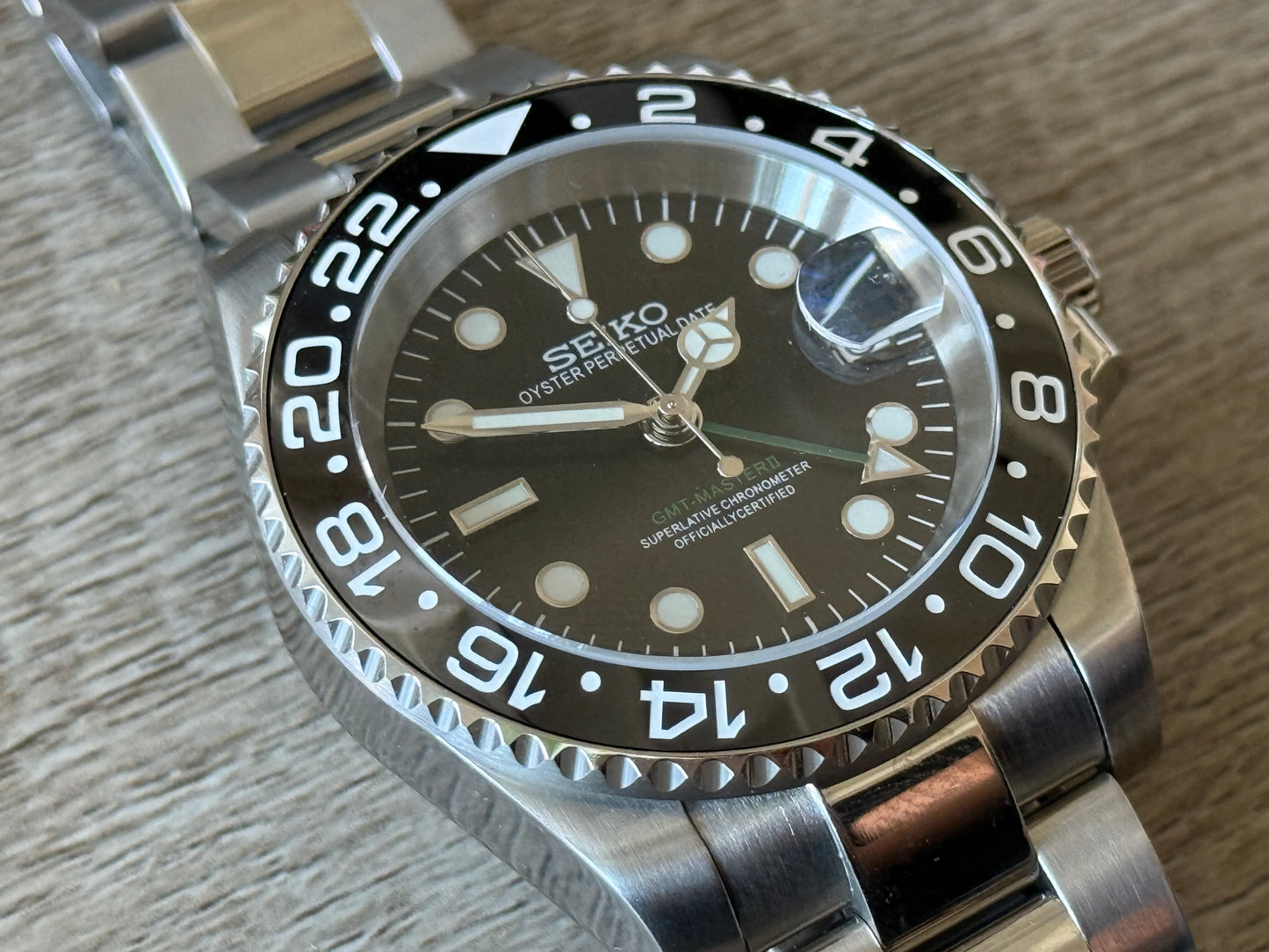 Seiko Mod GMT Master II 40MM Case