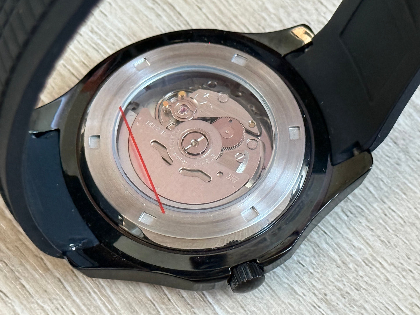 Seiko Mod Aquanaut 43MM Case Blacked OUT