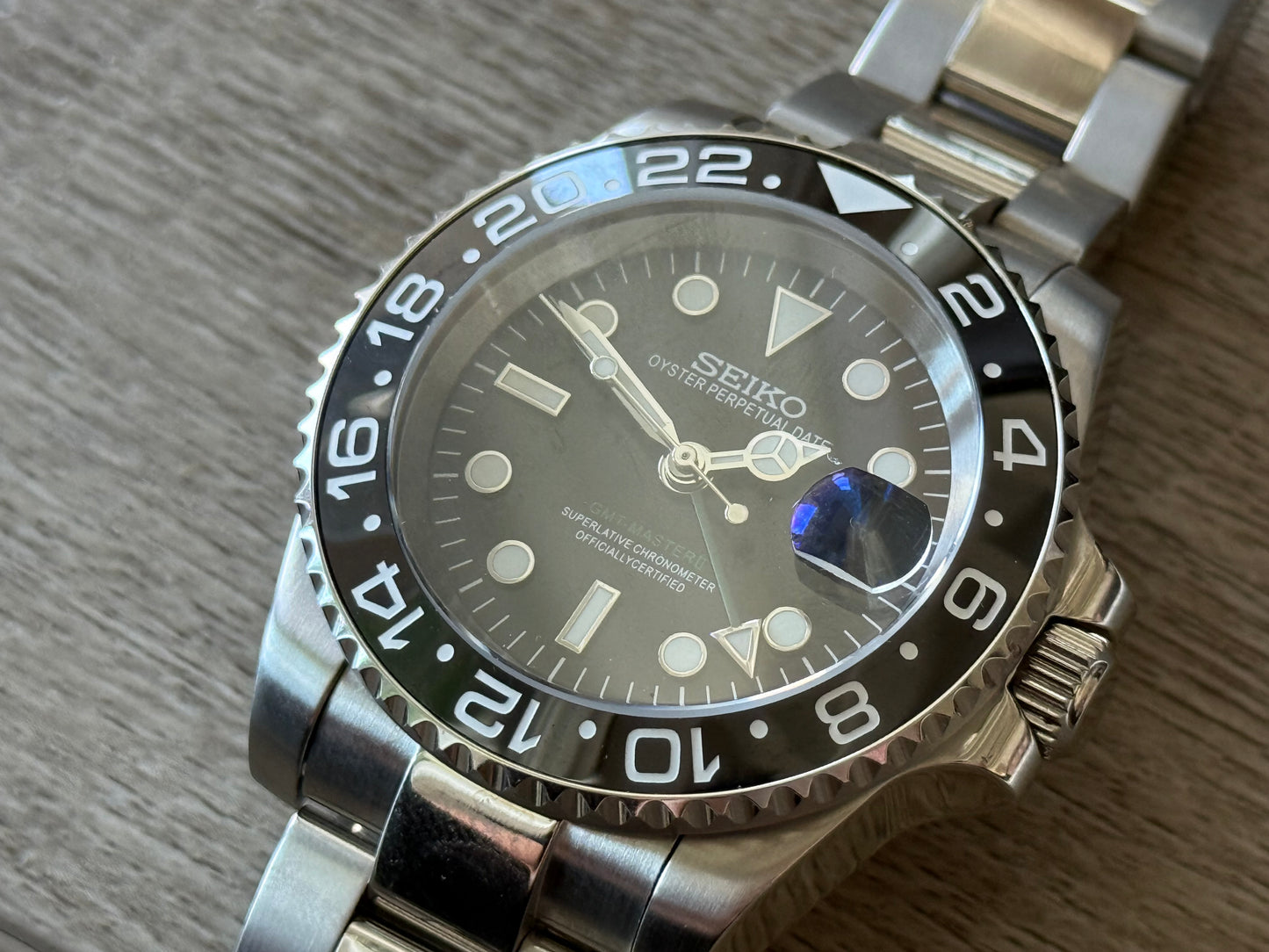 Seiko Mod GMT Master II 40MM Case
