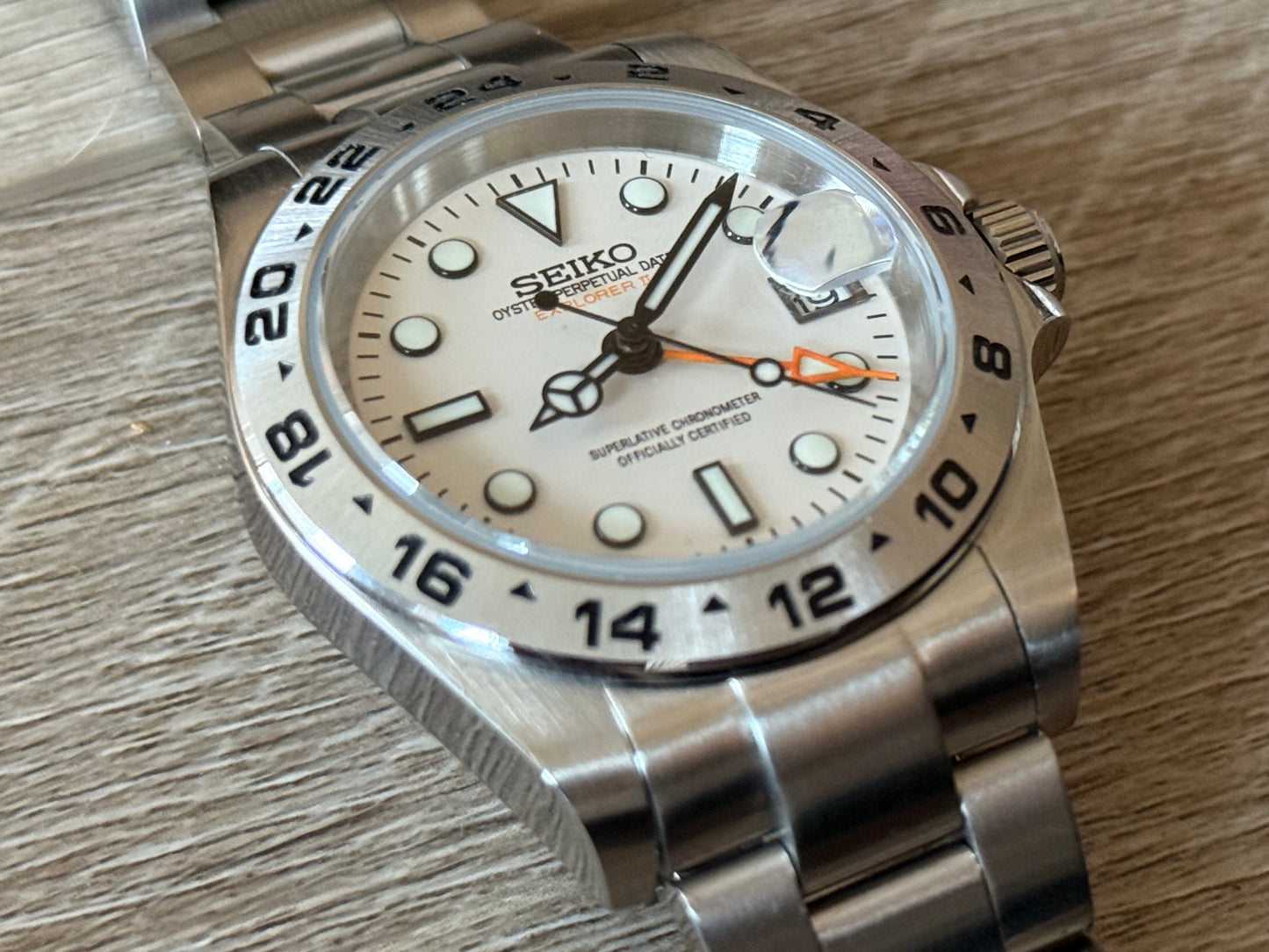 Seiko Mod Explorer II GMT 40MM Case