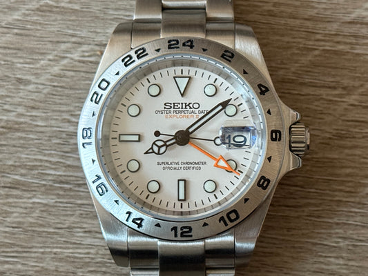 Seiko Mod Explorer II GMT 40MM Case