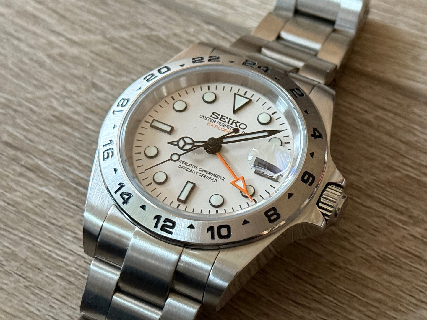 Seiko Mod Explorer II GMT 40MM Case