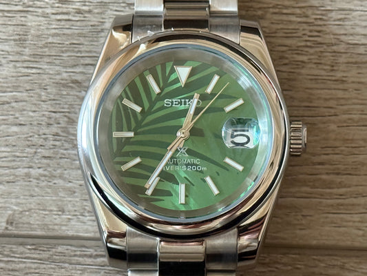 Seiko Mod Datejust Palm Dial 40MM