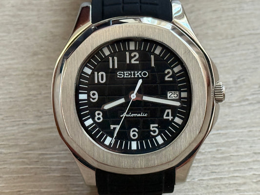 Seiko Mod Aquanaut Silver 43MM Case