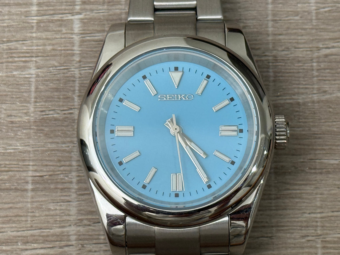 Seiko Mod OP 39MM Case - Blue