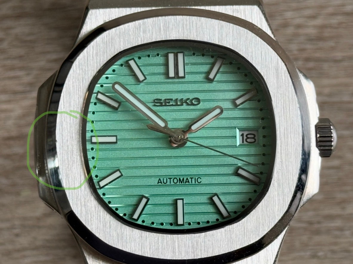 Seiko Mod Nautilus Tiffany - Discount Small Blemish
