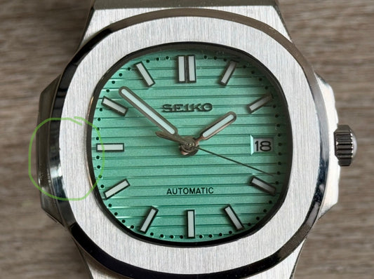 Seiko Mod Nautilus Tiffany - Discount Small Blemish