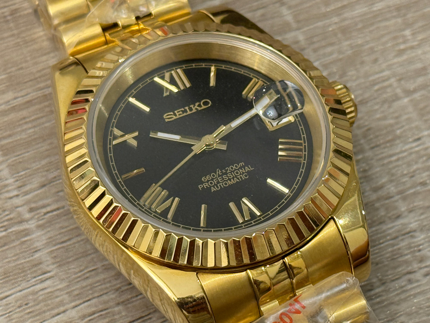 Seiko Mod Date Just 39MM Case