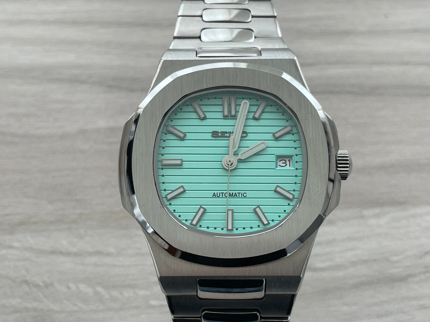 Seiko Mod Nautilus Tiffany