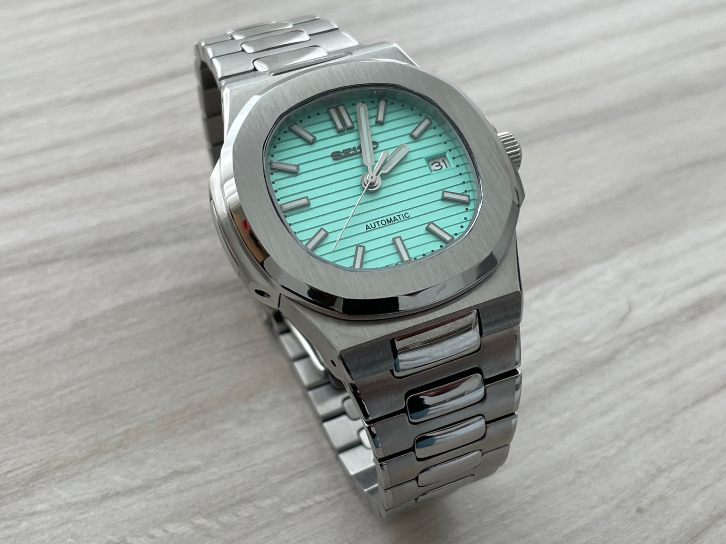 Seiko Mod Nautilus Tiffany