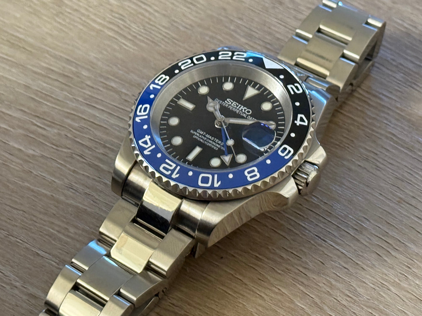 Seiko Batman GMT Mod 41MM CASE