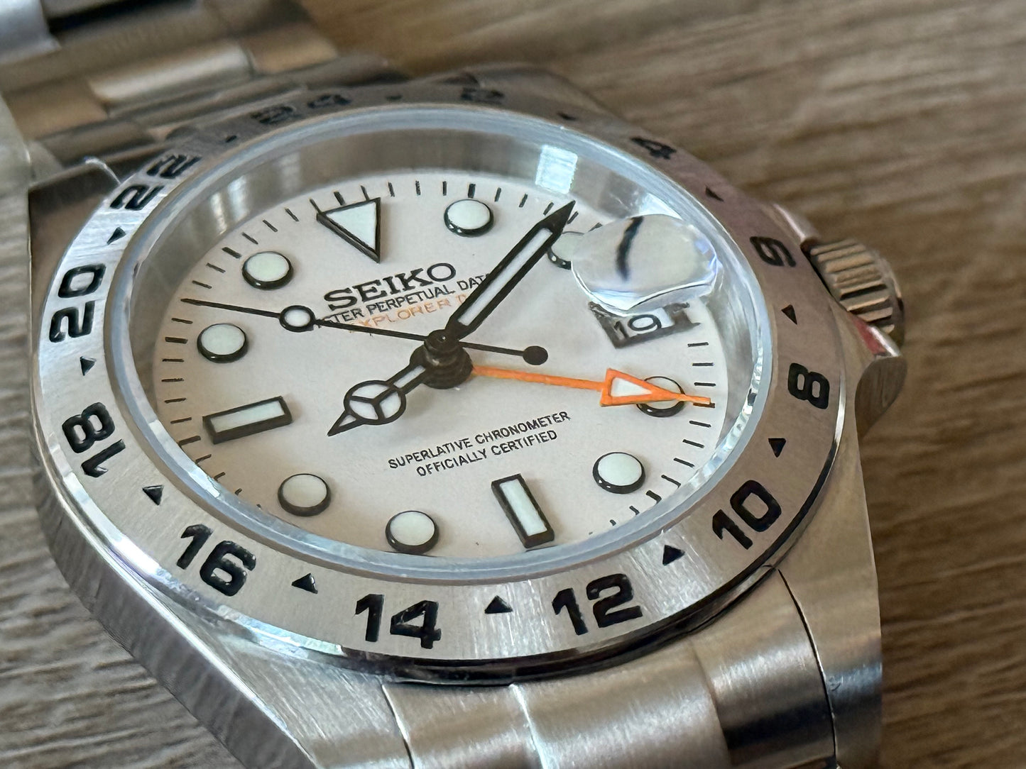 Seiko Mod Explorer II GMT 40MM Case